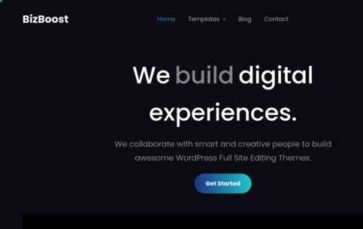 BizBoost (screenshot desktop)