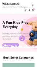 Kiddiemart Lite (screenshot mobile)