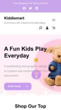 Kiddiemart (screenshot mobile)