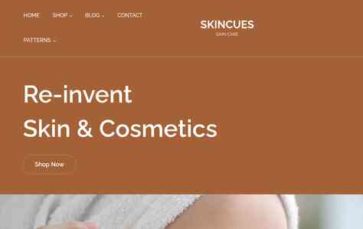 Skincues (screenshot desktop)