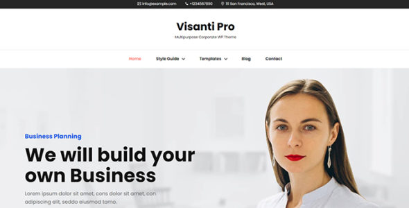 Visanti Pro (Catch Themes)