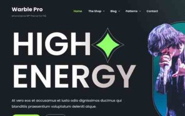 Warble Pro (screenshot desktop)