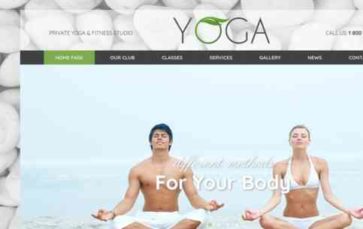 Yoga Club (Gridgum) (screenshot desktop)