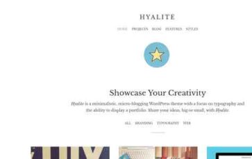 Hyalite (screenshot desktop)