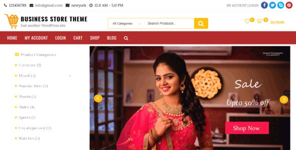 Business Store Pro (Ceylon Themes)