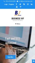 Business WP Pro (screenshot mobile)