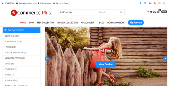 eCommerce Plus Pro (Ceylon Themes)