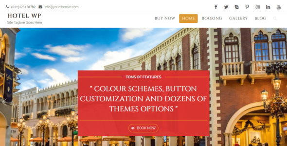Hotel WP Pro (Ceylon Themes)