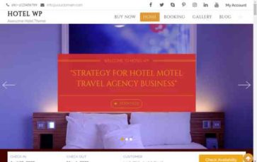 Hotel WP Pro (screenshot desktop)