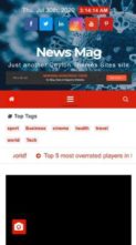 NewsMag (Ceylon Themes) - (screenshot mobile)
