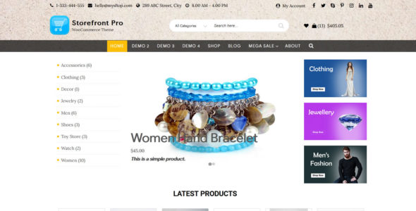 Storefront Pro (Ceylon Themes)