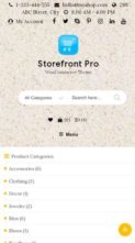 Storefront Pro (screenshot mobile)