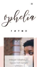 Ophelia (CIRQUA Themes) (screenshot mobile)