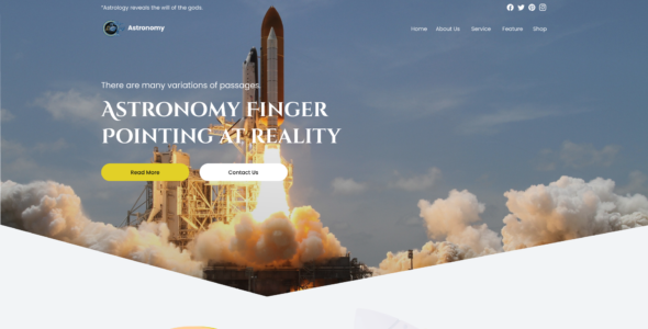 Astronomy Store Pro (Classic Templates)