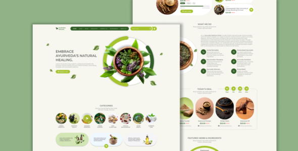 Ayurvedic Medicine Pro (Classic Templates)