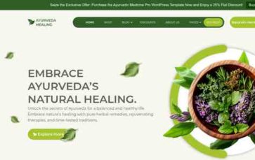 Ayurvedic Medicine Pro (screenshot desktop)