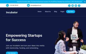 Business Incubator Pro (screenshot desktop)