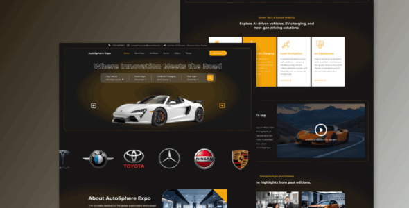 Car Exhibition Pro (Classic Templates)