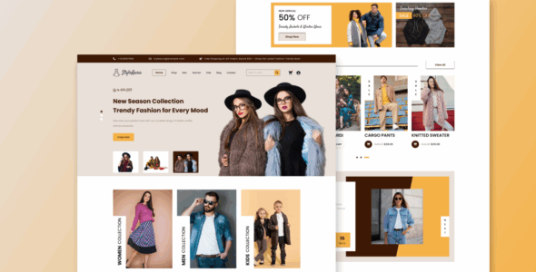 Clothes Boutique Pro (Classic Templates)
