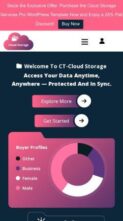 Cloud Storage Services Pro (screenshot mobile)