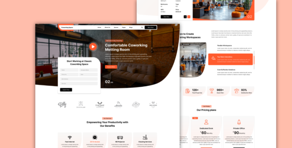 Coworking Space Pro (Classic Templates)
