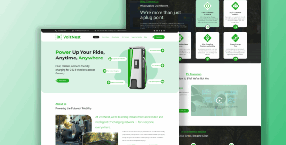 EV Charging Station Pro (Classic Templates)