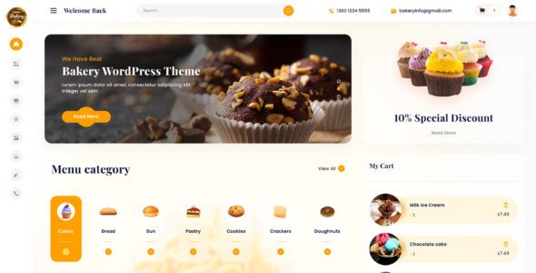 Fresh Bakery Cake Pro (Classic Templates)