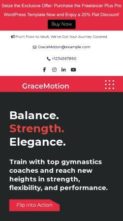 Gymnastics Center Pro (screenshot mobile)