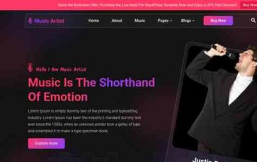 Live Artist Pro (screenshot desktop)