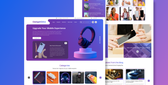 Mobile Accessories Shop Pro (Classic Templates)