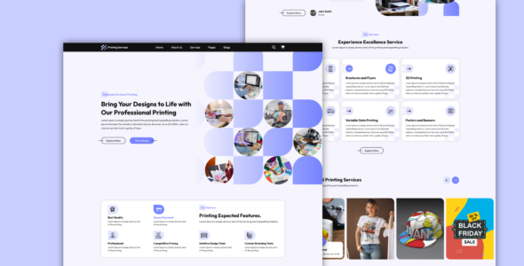 Printing Services Pro (Classic Templates)