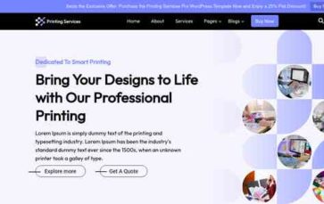 Printing Services Pro (screenshot desktop)
