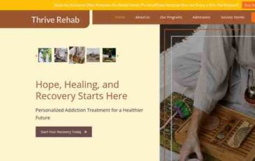 Rehab Center Pro (screenshot desktop)