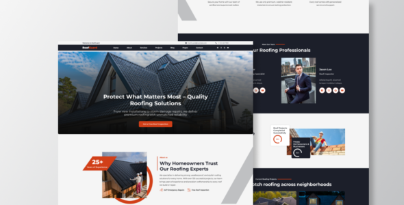 Roofing Installation Pro (Classic Templates)