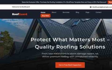Roofing Installation Pro (screenshot desktop)