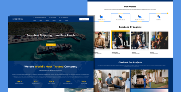 Shipping Company Pro (Classic Templates)