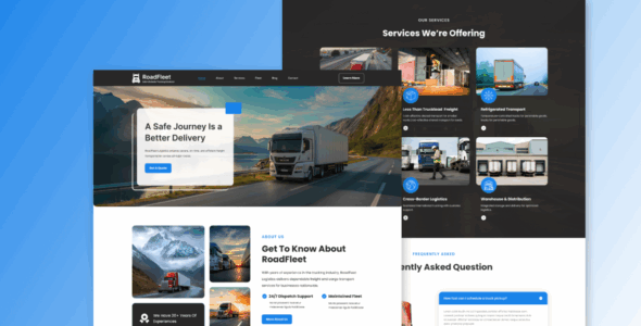 Trucking Services Pro (Classic Templates)