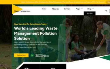 Screenshot Desktop Waste Management Pro (screenshot desktop)