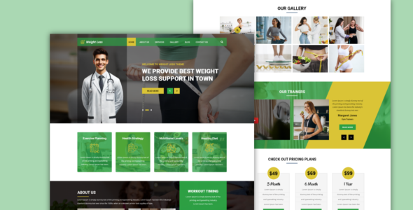 Weight Loss Club Pro (Classic Templates)