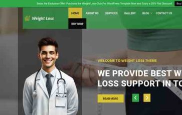 Weight Loss Club Pro (screenshot desktop)