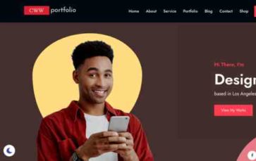 CWW Portfolio Pro (screenshot desktop)