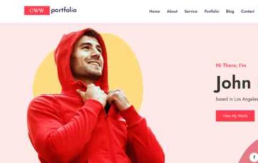 CWW Portfolio (screenshot desktop)