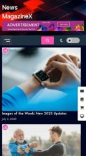 News MagazineX (screenshot mobile)