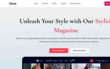 Xews (screenshot desktop)