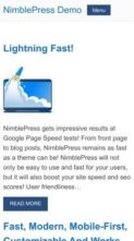 NimblePress (screenshot mobile)