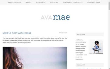 Ava Mae (screenshot desktop)