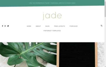 Jade (Coded Creative) - (screenshot desktop)
