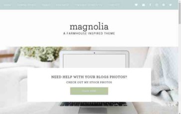 Screenshot Desktop Magnolia (Coded Creative) - (screenshot desktop)