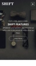 Shift (CodeGearThemes) (screenshot mobile)
