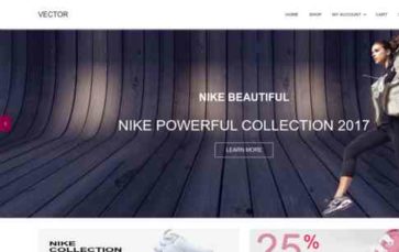 Vector (CodeGearThemes) (screenshot desktop)